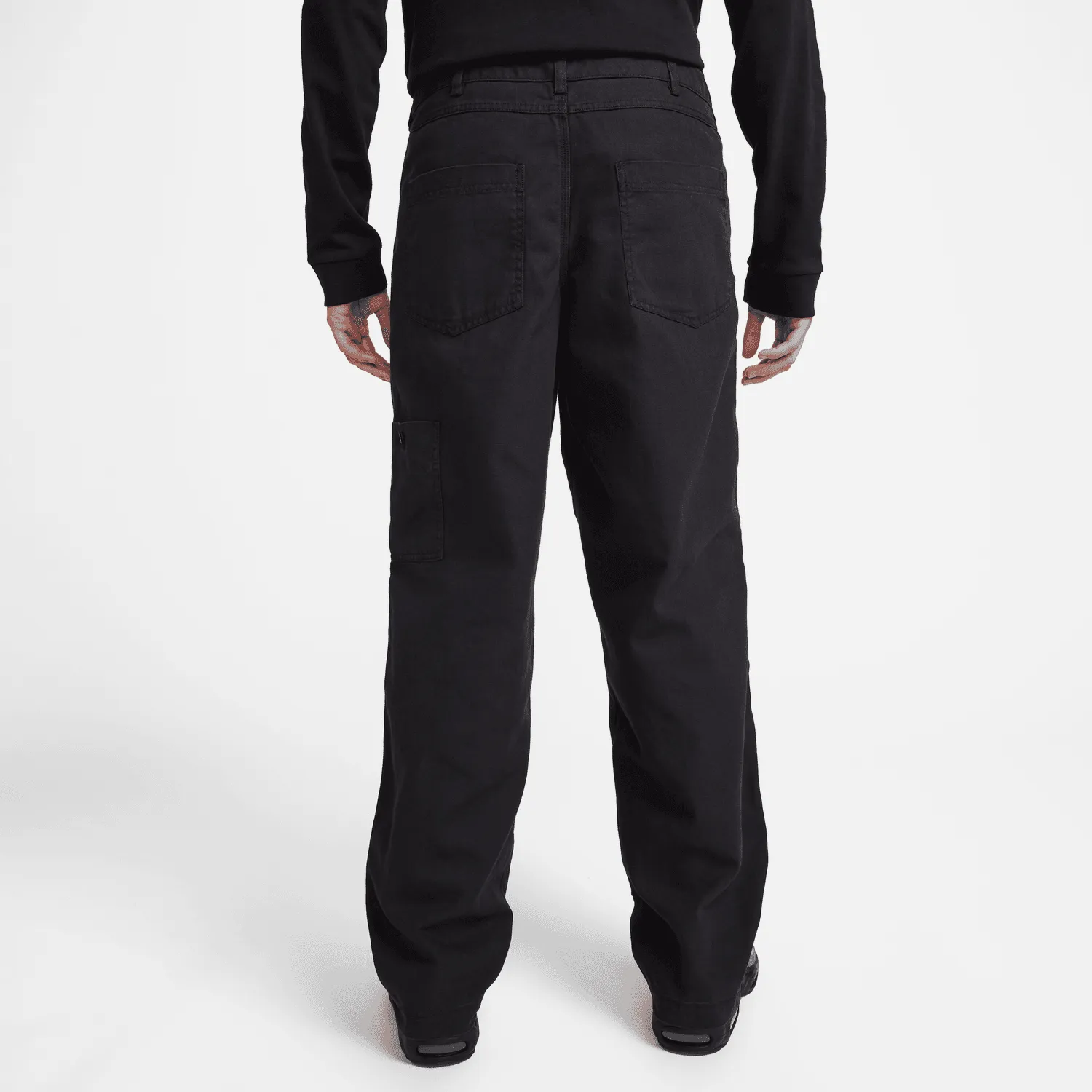 MEN'S NIKE LIFE DOUBLE PANEL PANT "BLACK"