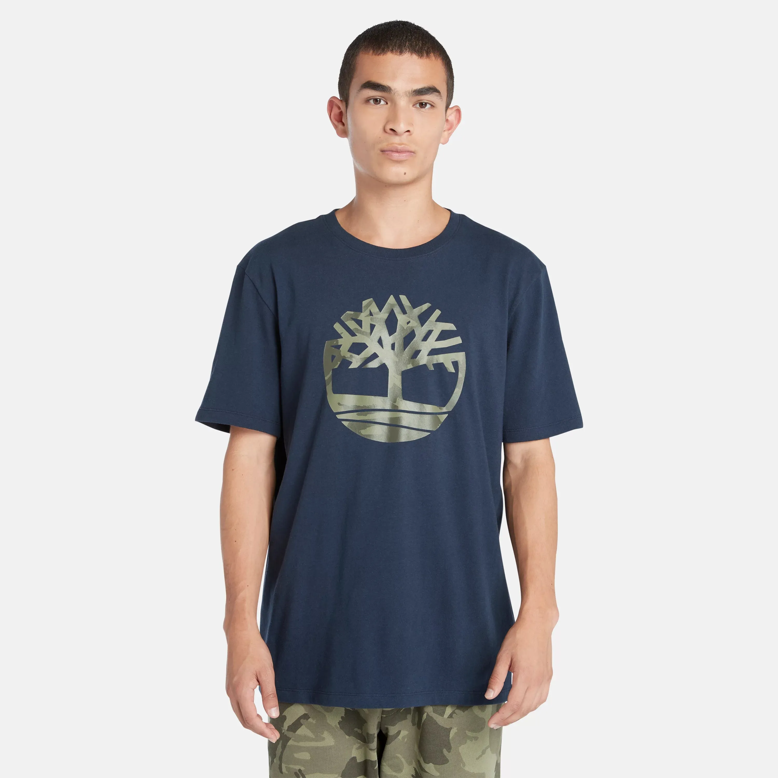 Men's Northwood US Tree Camo Logo Short Sleeve T-Shirt