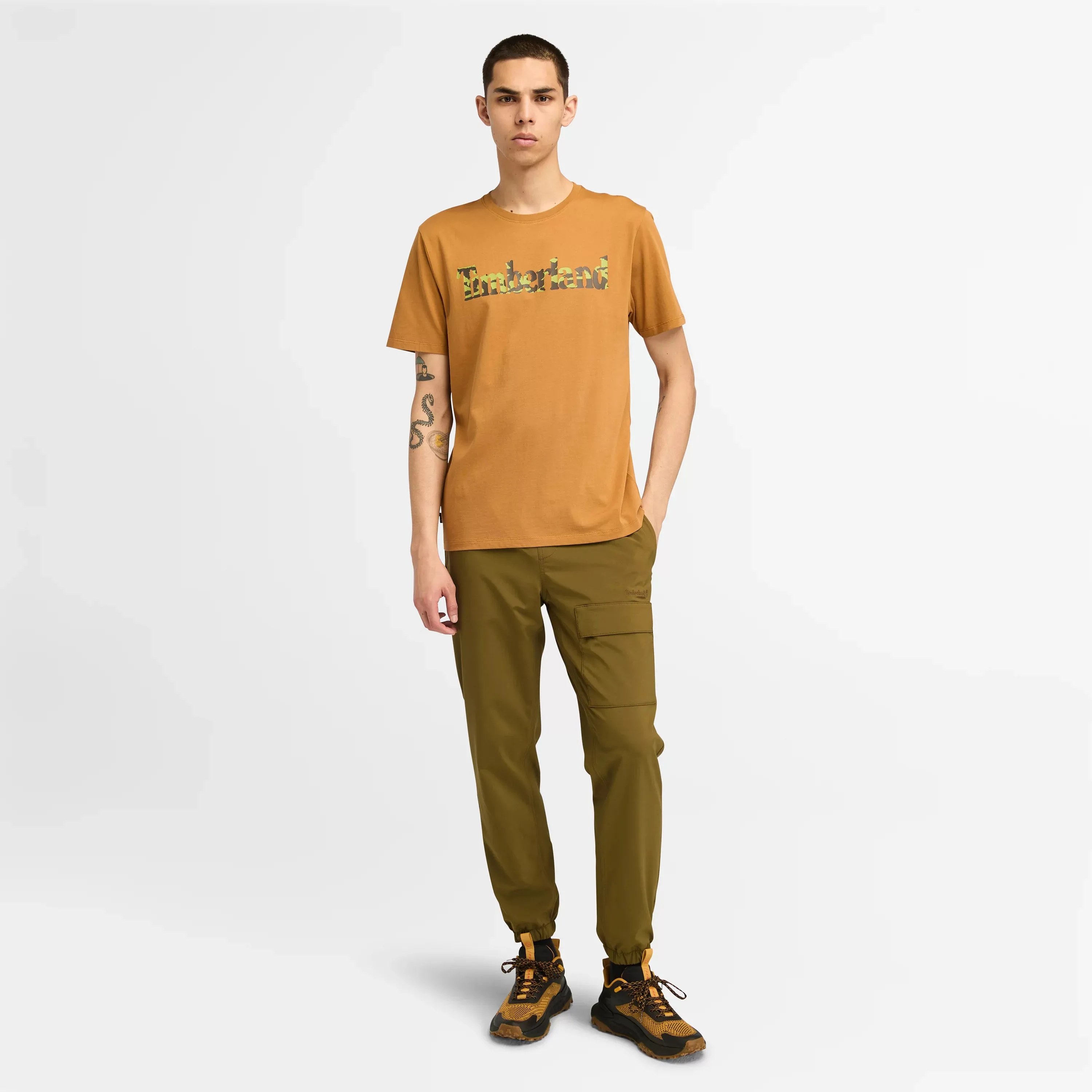 Men's Northwood Wordmark Camo Short Sleeve T-Shirt