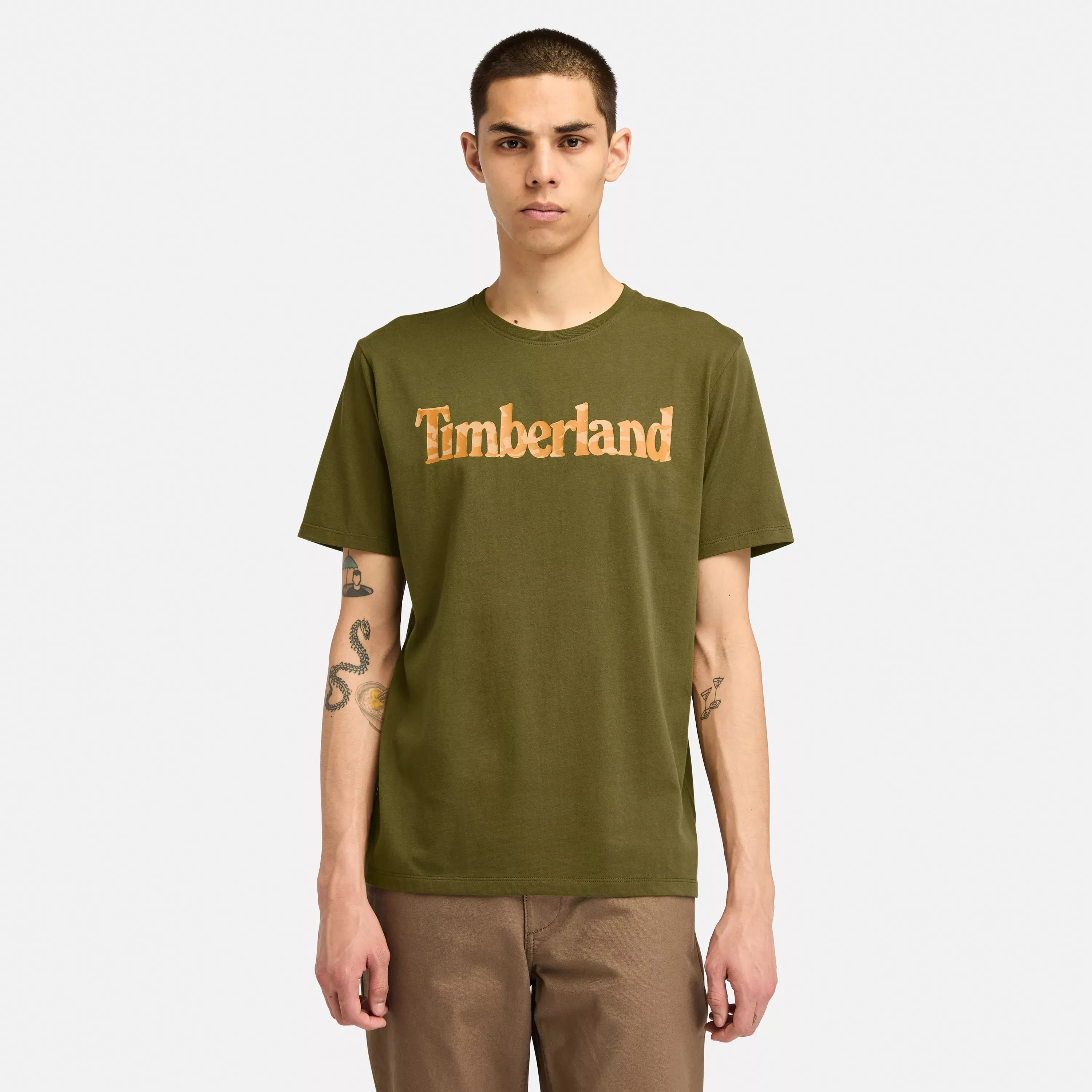 Men's Northwood Wordmark Camo Short Sleeve T-Shirt
