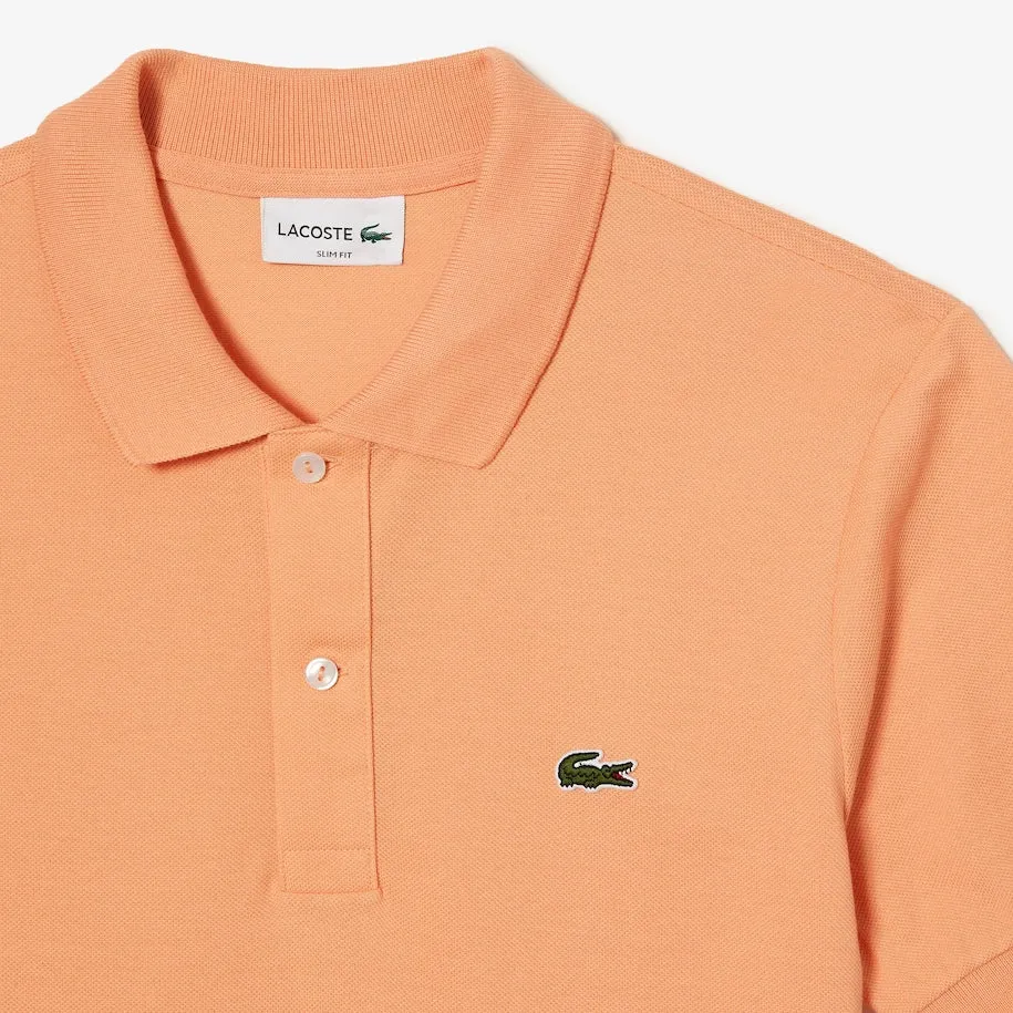 Men's Original L.12.12 Slim Fit Petit Piqué Cotton Polo Light Orange Patagonia Clothing