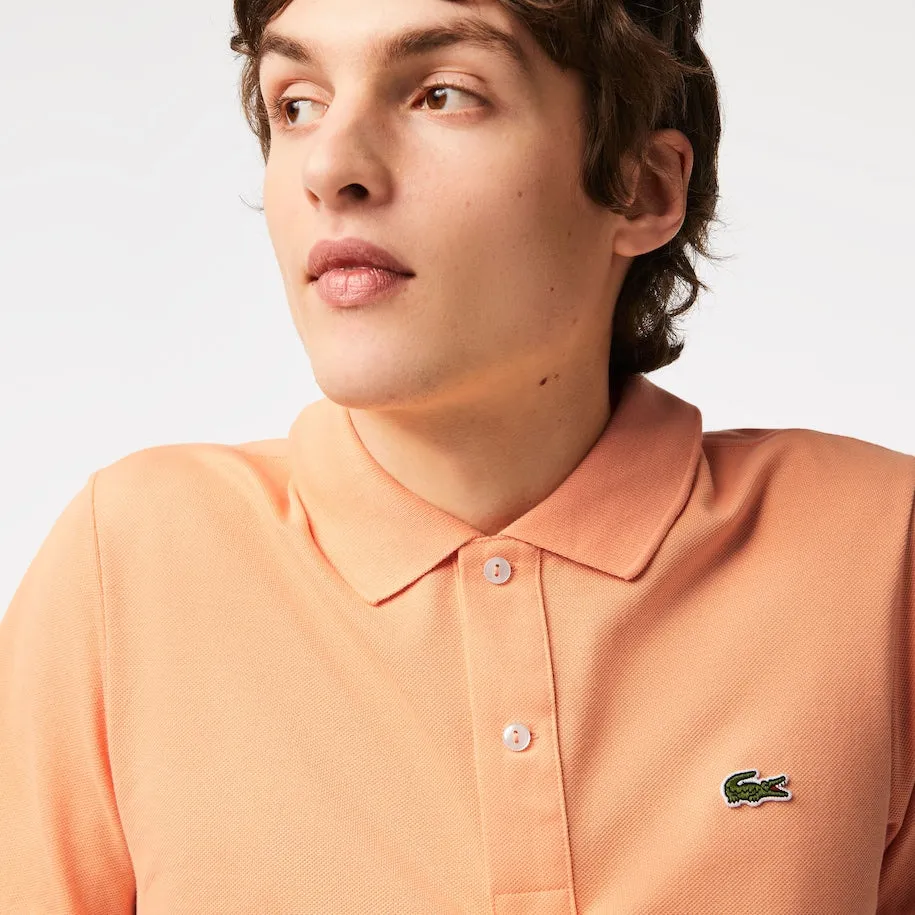 Men's Original L.12.12 Slim Fit Petit Piqué Cotton Polo Light Orange Patagonia Clothing