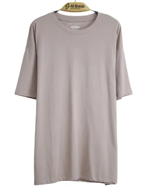 Men's Plain Solid T-Shirt,Light Pink