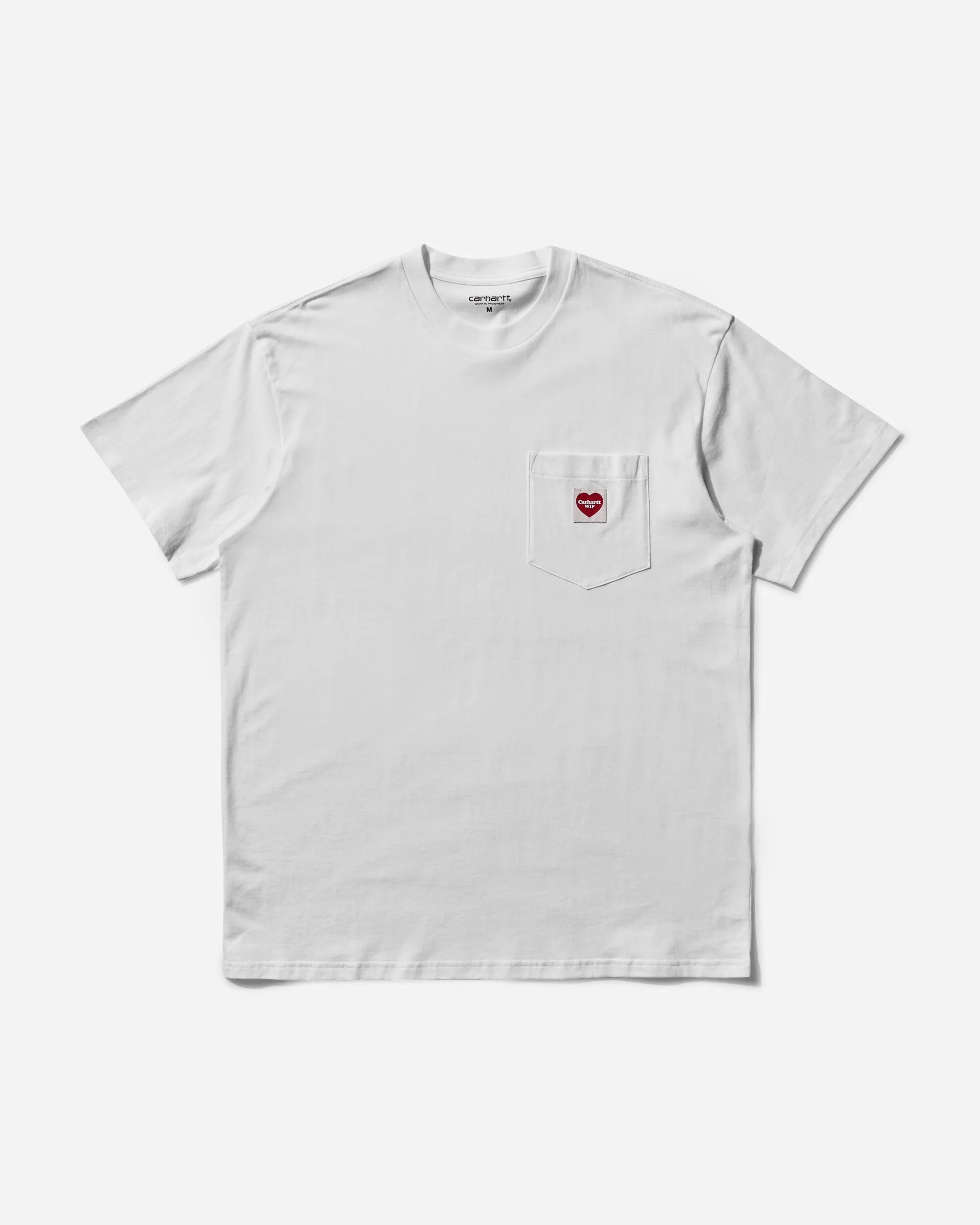 Men's Pocket Heart T-Shirt White