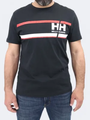 Men's Printed T-Shirt,Black