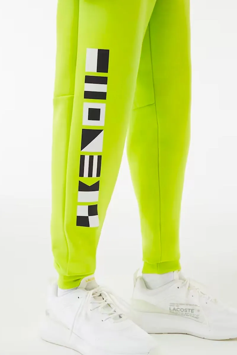 Men's Reflective Print Joggers Lime Patagonia Clothing