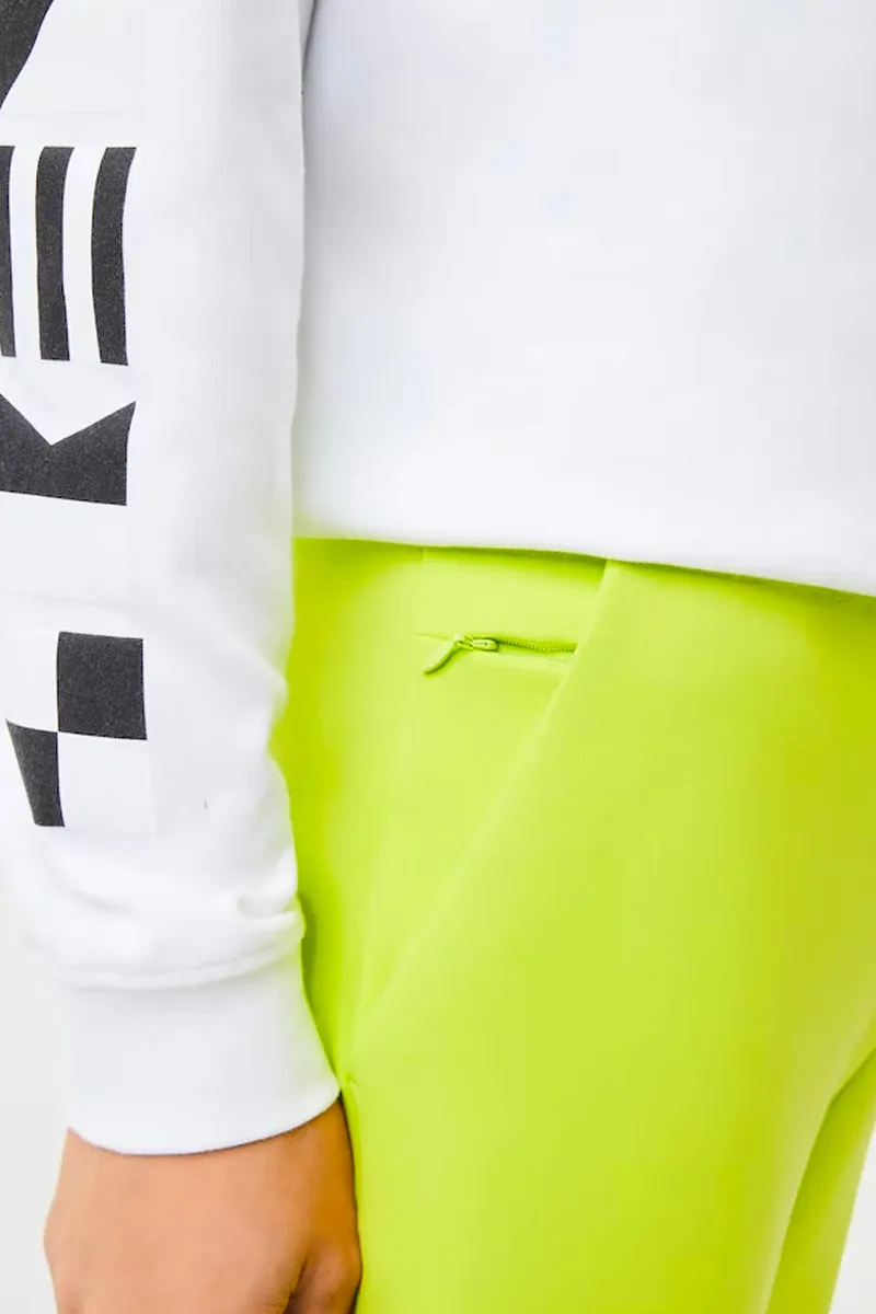 Men's Reflective Print Joggers Lime Patagonia Clothing