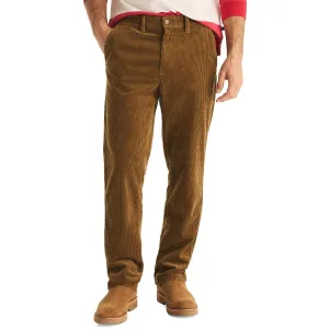 Mens Ribbed Corduroy Straight Leg Pants