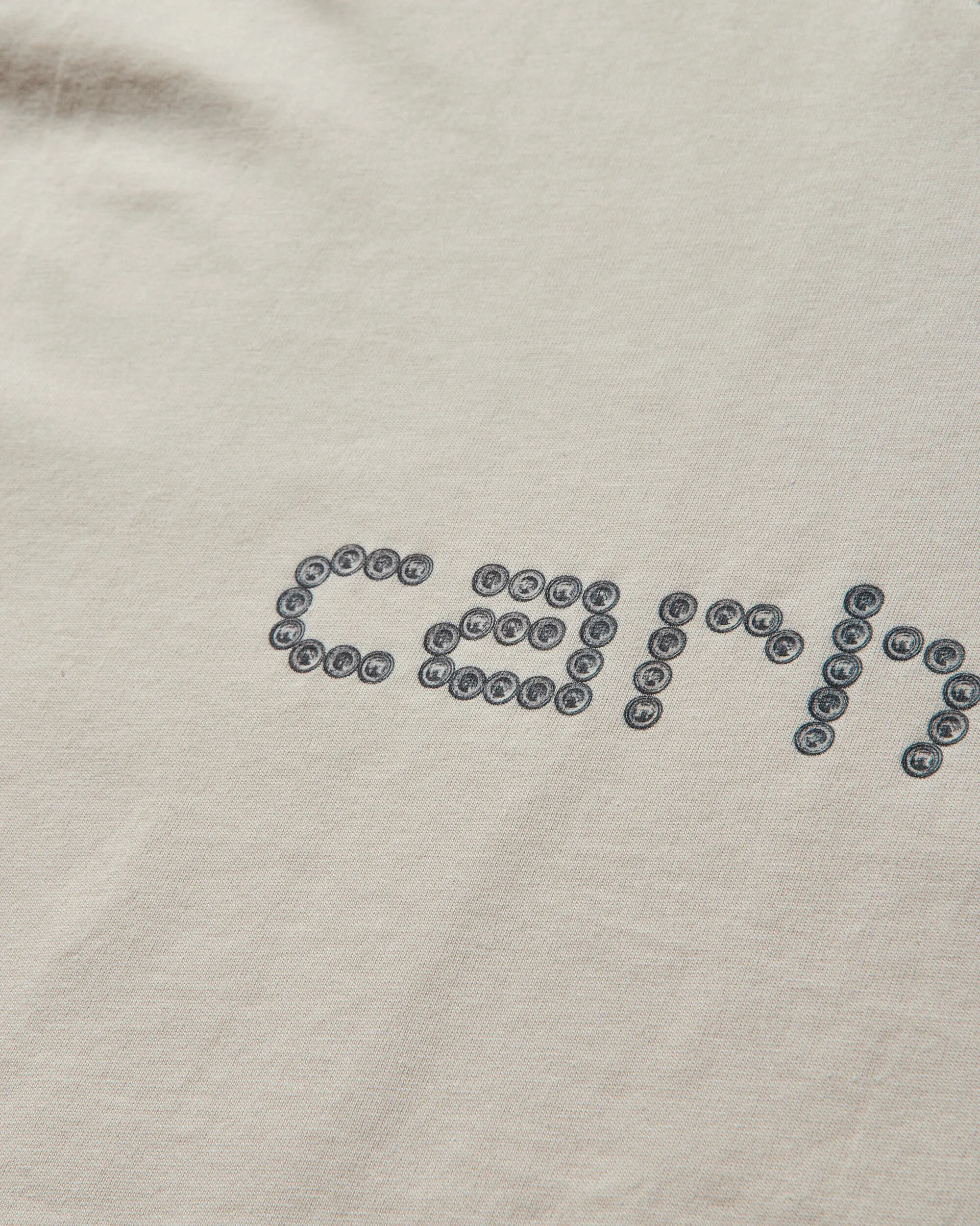 Men's Rivet Script T-Shirt Natural