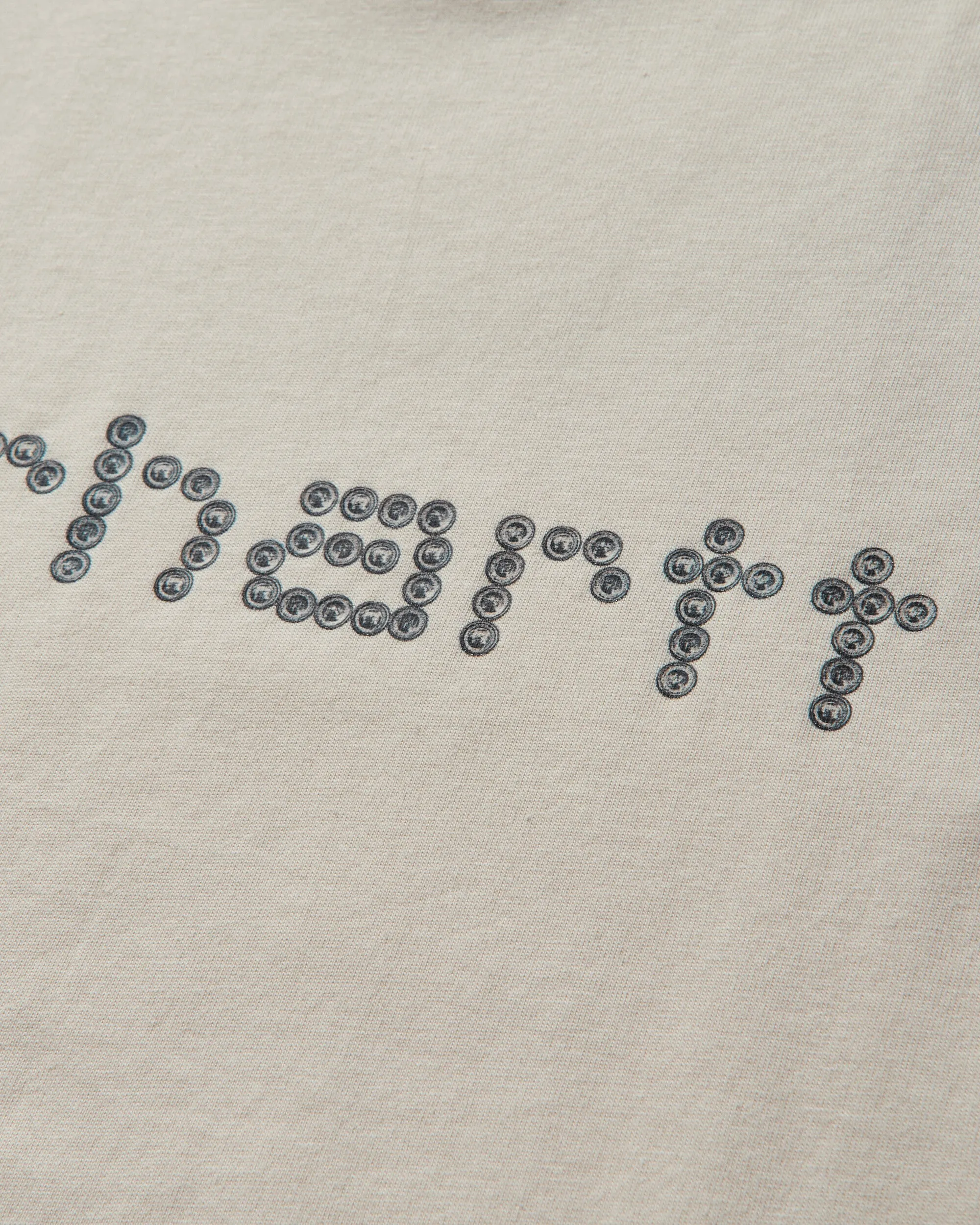 Men's Rivet Script T-Shirt Natural