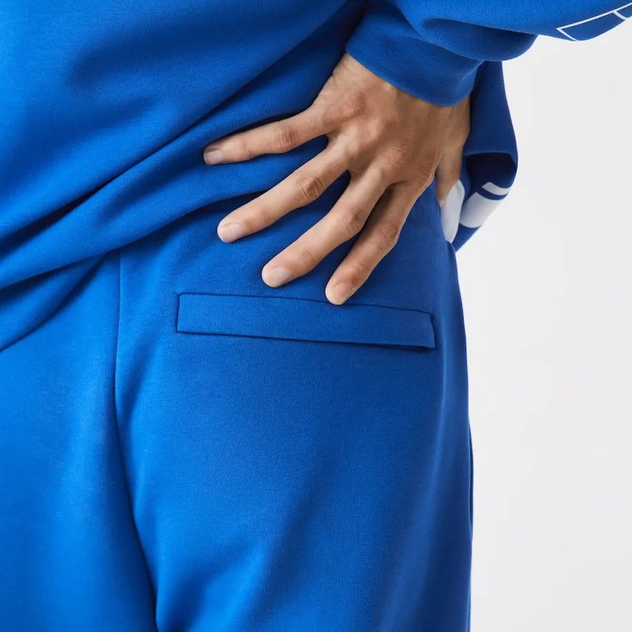 Men's Slim Fit Branded Sweatpants Blue Patagonia Clothing