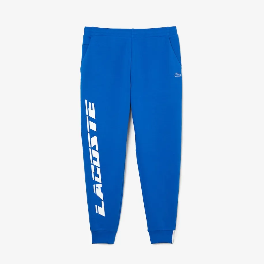 Men's Slim Fit Branded Sweatpants Blue Patagonia Clothing