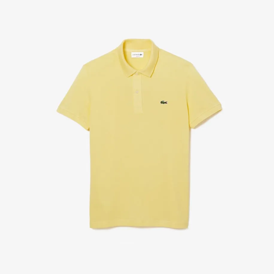 Men's Slim Fit Petit Piqué Polo Yellow Patagonia Clothing
