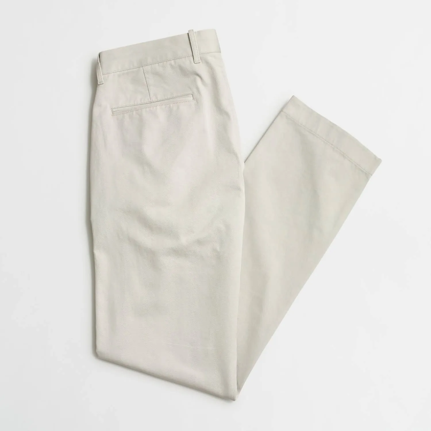 Men's Straight Flex Chino Pants In Light Grey