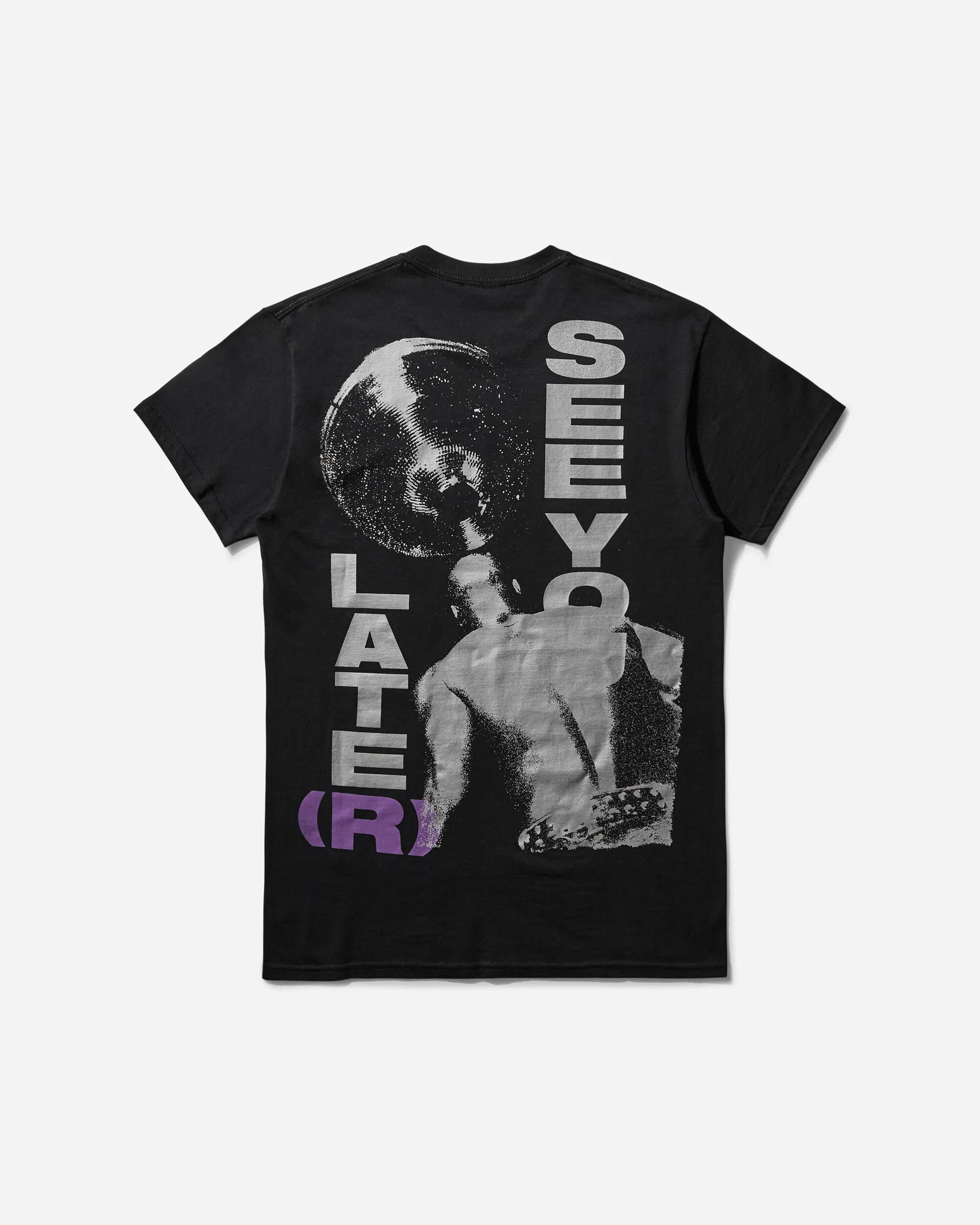 Men's Tenax SEE YOU LATE(R) T-Shirt Black
