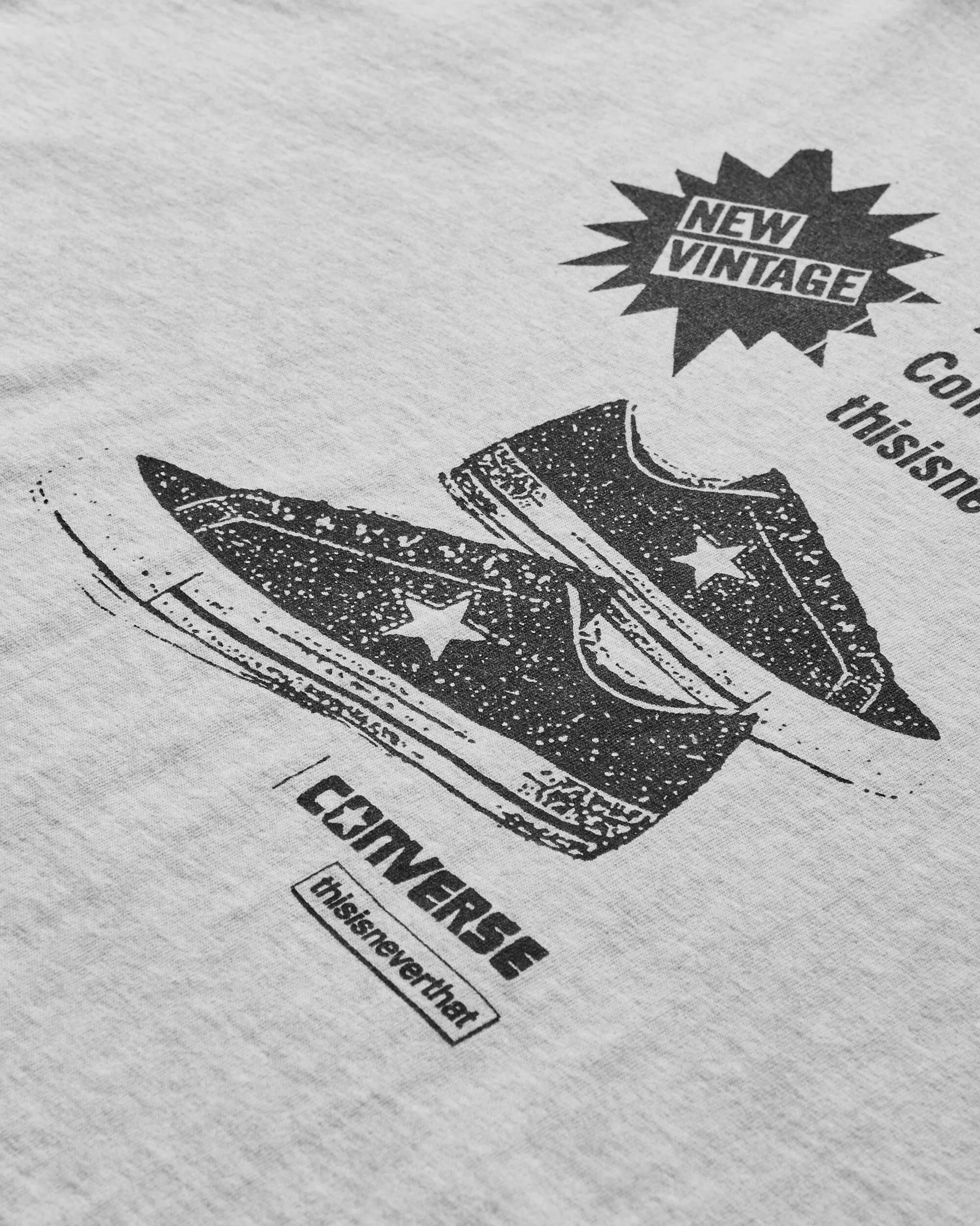 Men's thisisneverthat Light Retro T-Shirt Grey Heather