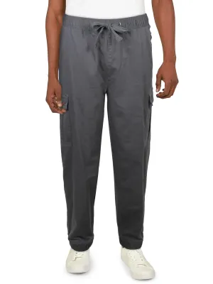 Mens Twill Pull On Cargo Pants