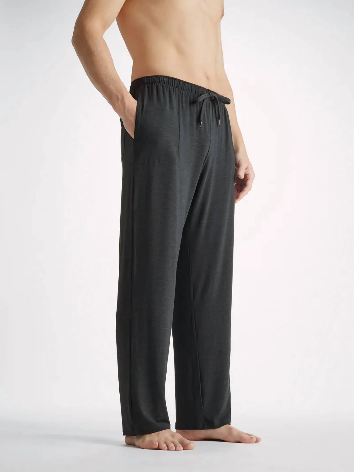 Micro Modal Lounge Pants In Anthracite