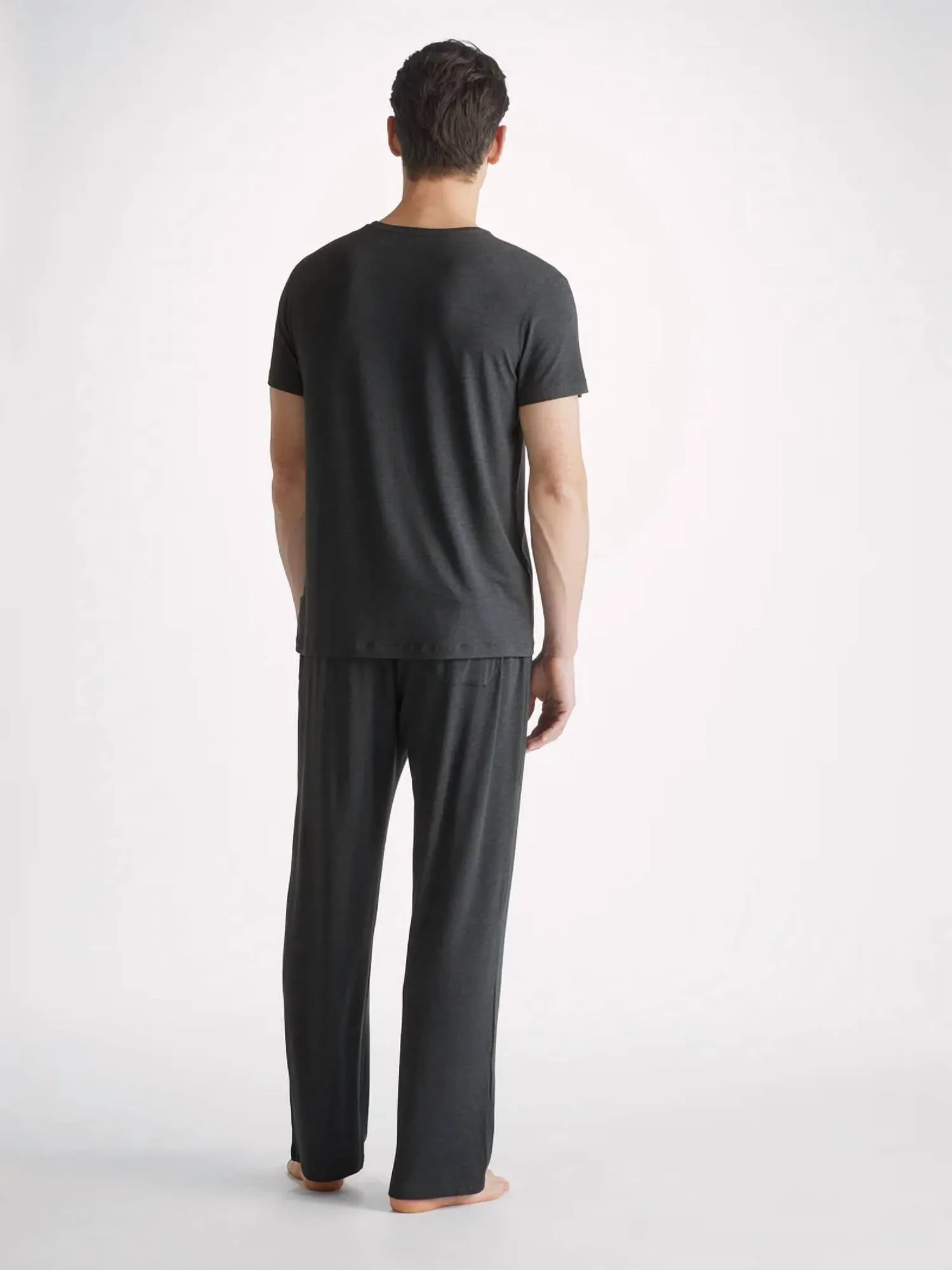 Micro Modal Lounge Pants In Anthracite