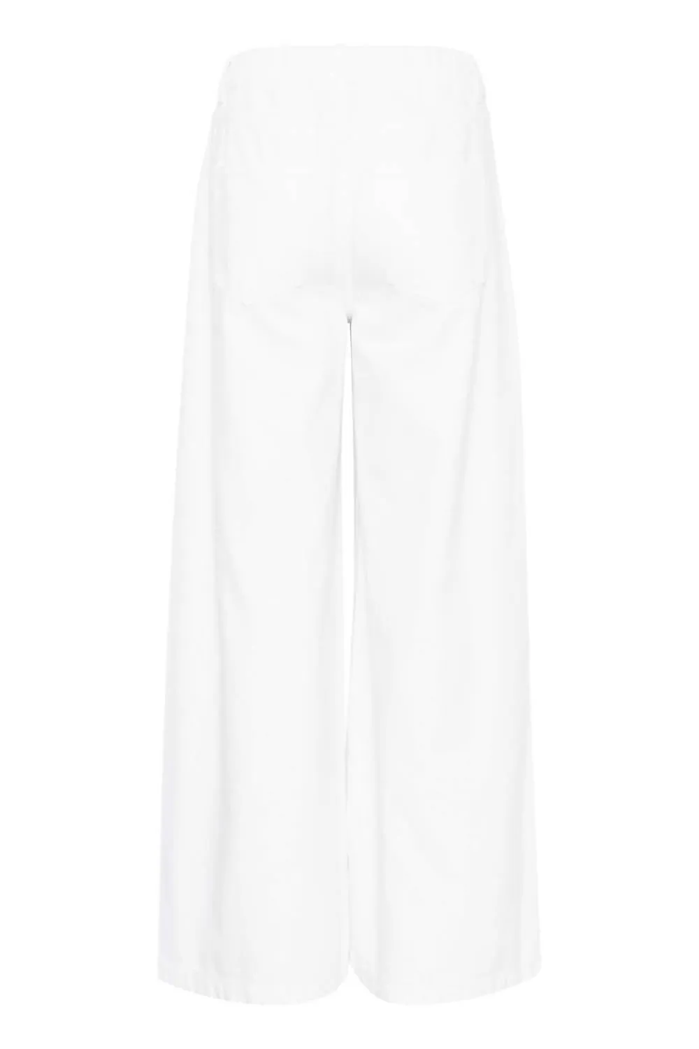 Milygz Mw Wide Jeans In White Wash