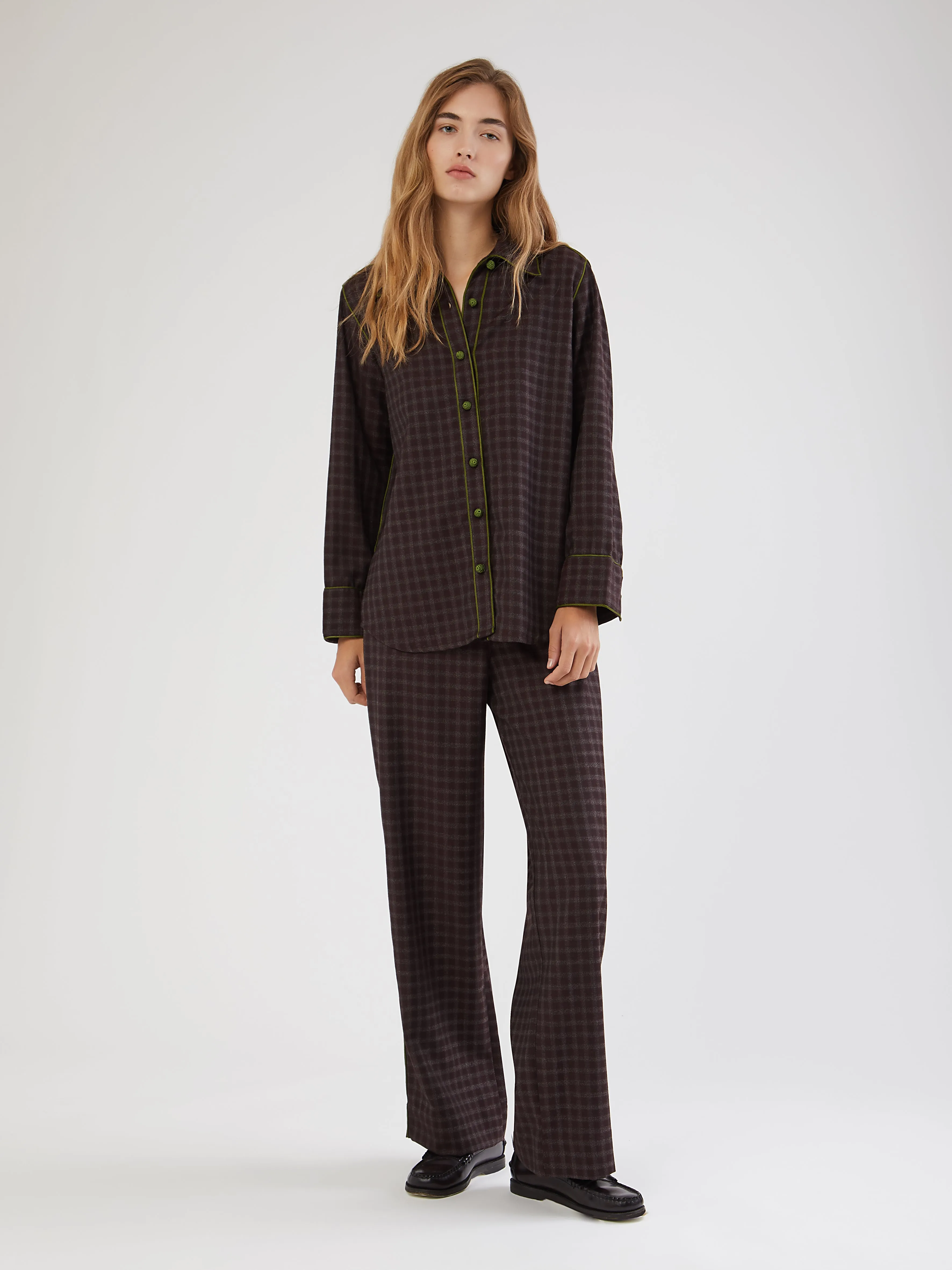 Moroccan Alma wool pants