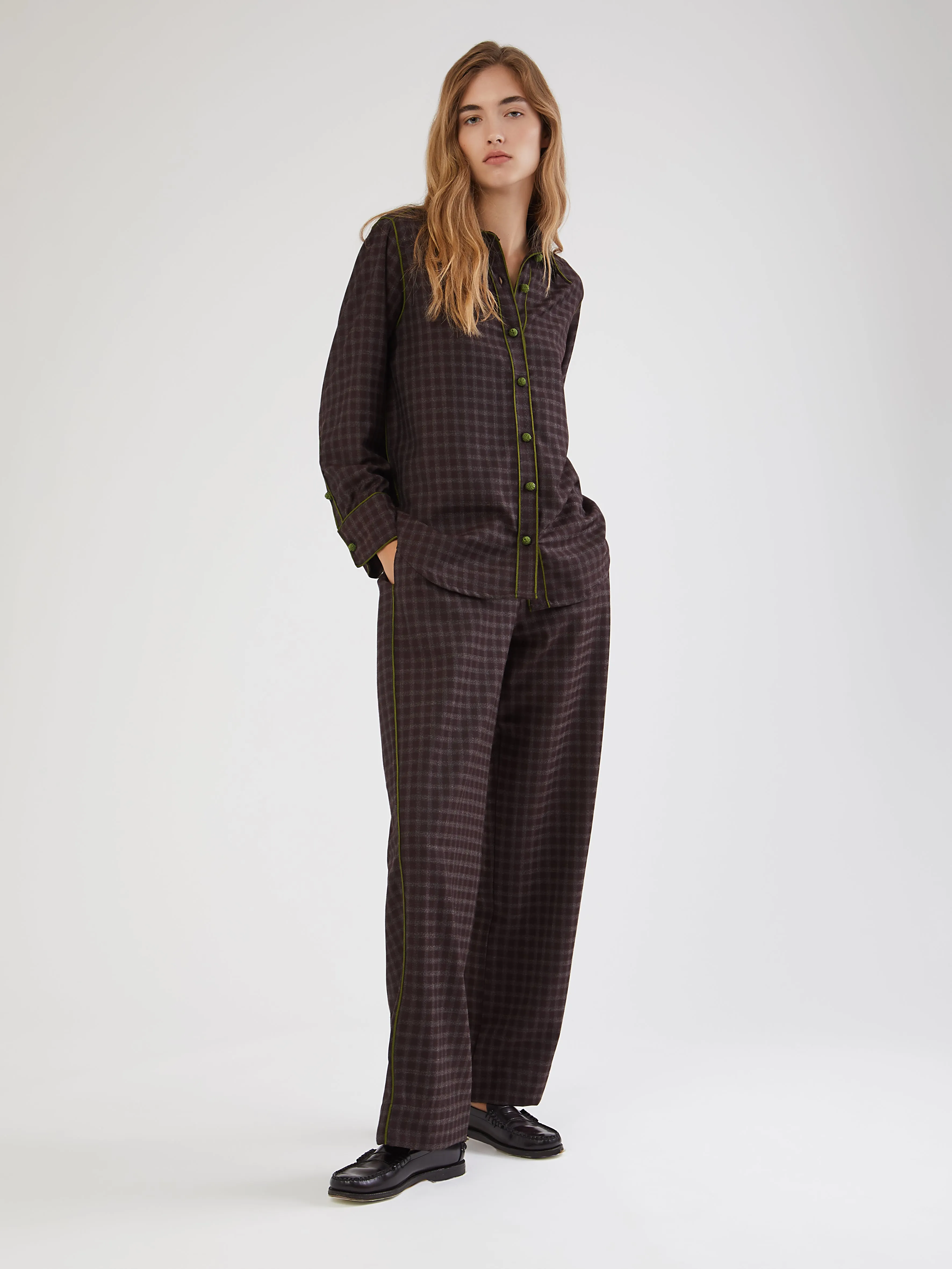 Moroccan Alma wool pants