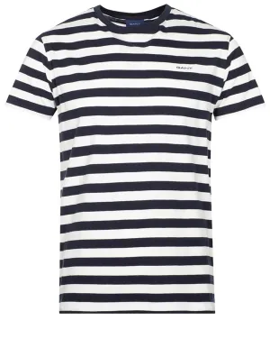 Multistripe T-shirt Evening Blue