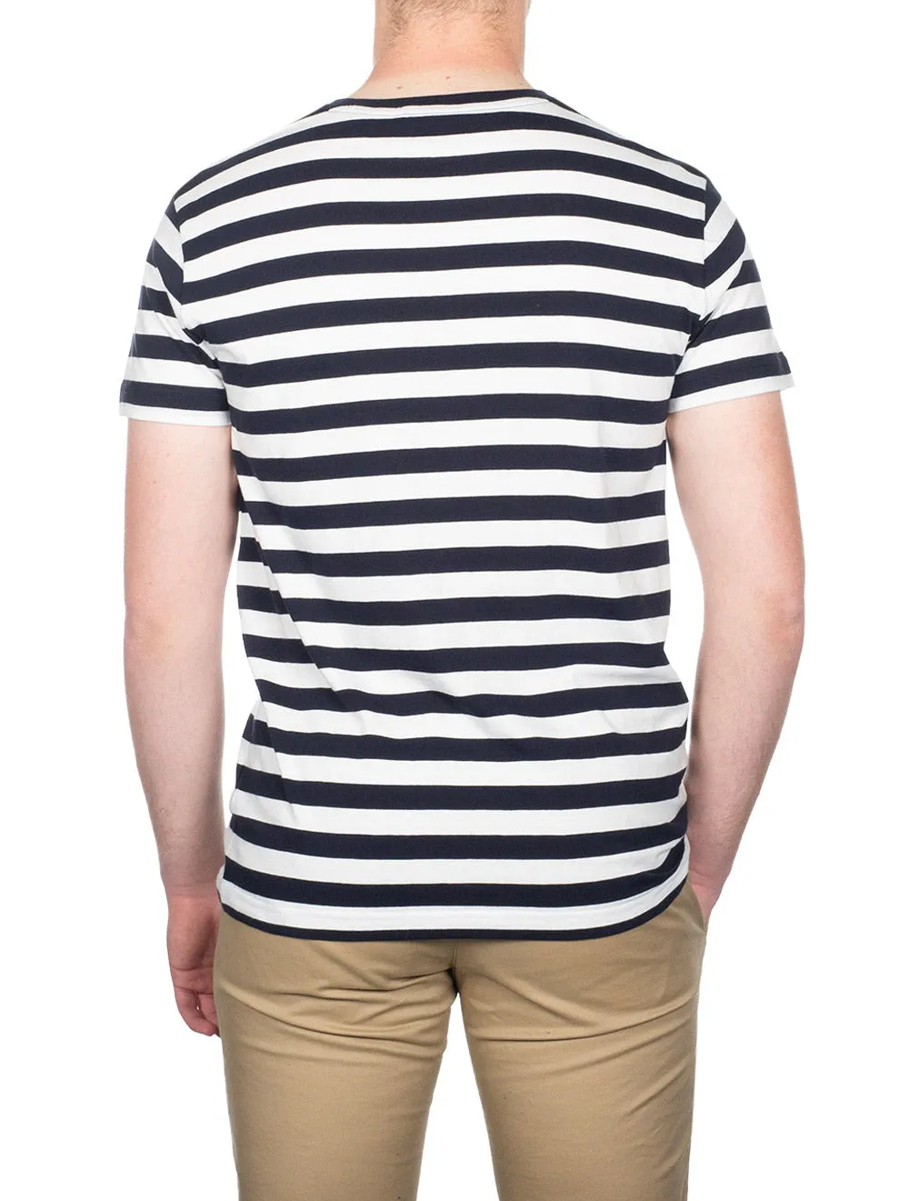 Multistripe T-shirt Evening Blue