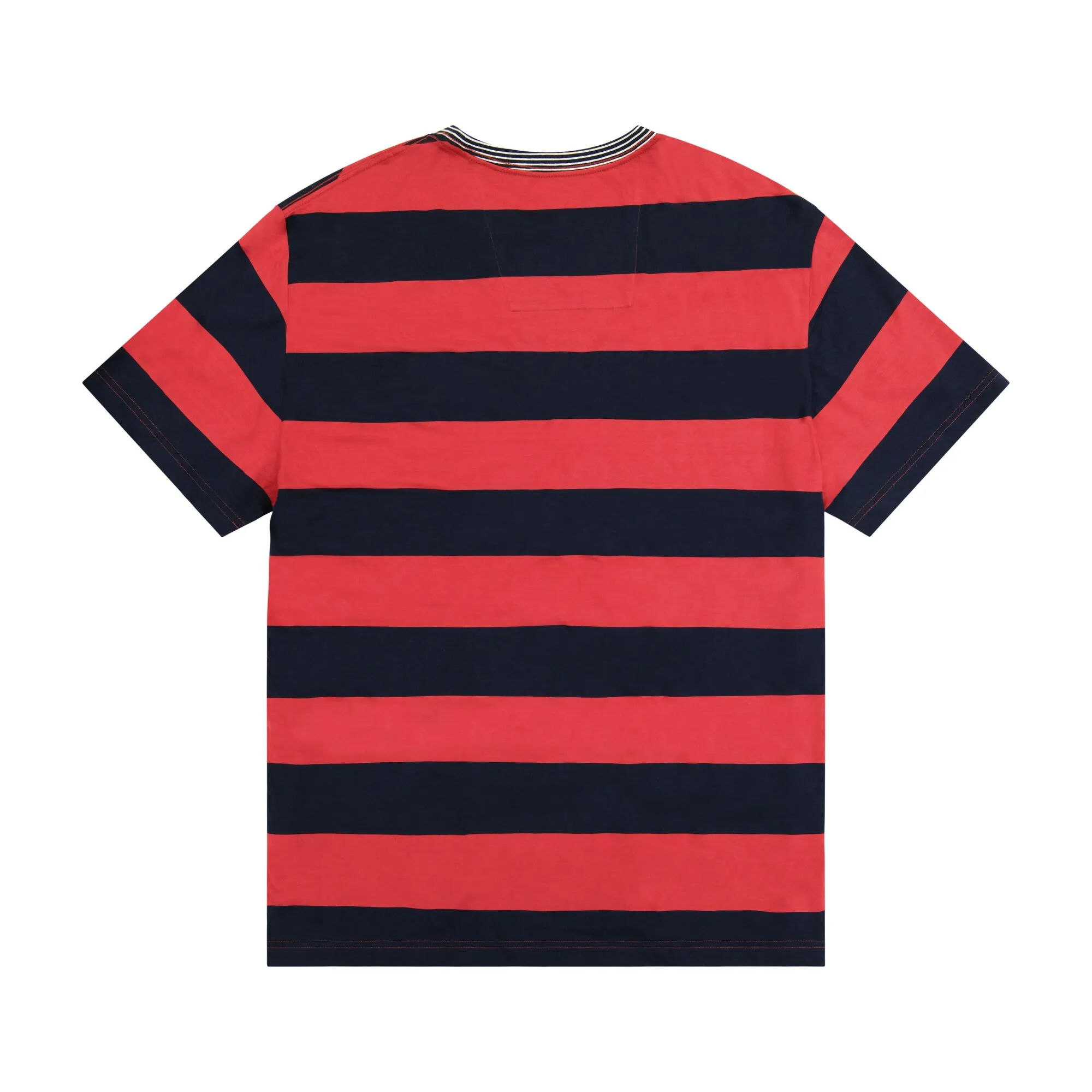 Nautica Mens Big & Tall Striped Crewneck T-Shirt