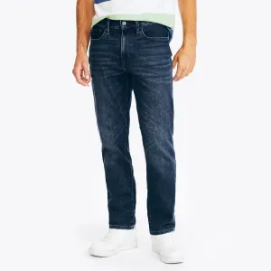 Nautica Men's Sustainably Crafted Vintage Straight Stretch Denim Marine Blue Nautica