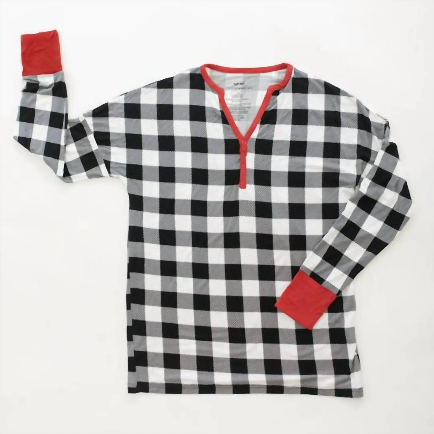Pajama Set In Buffalo Plaid