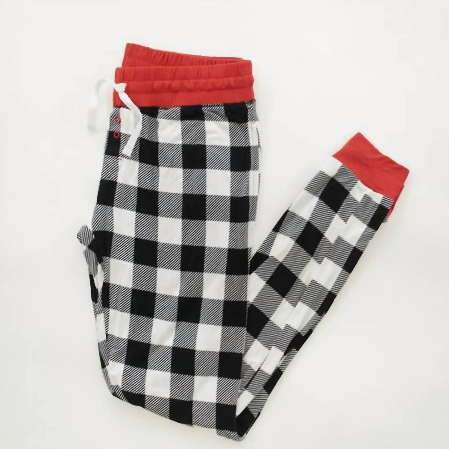 Pajama Set In Buffalo Plaid