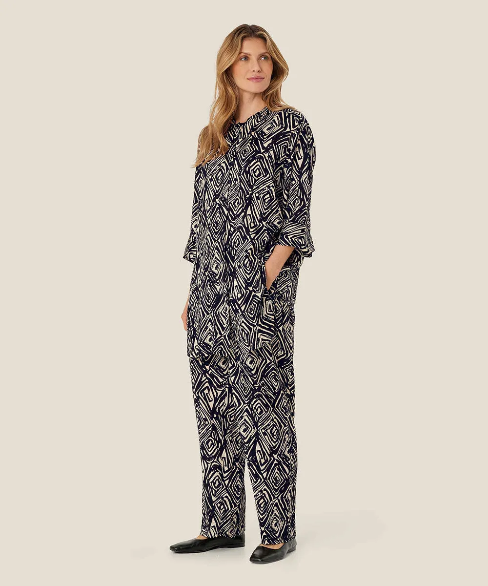 Peonos Printed Pants