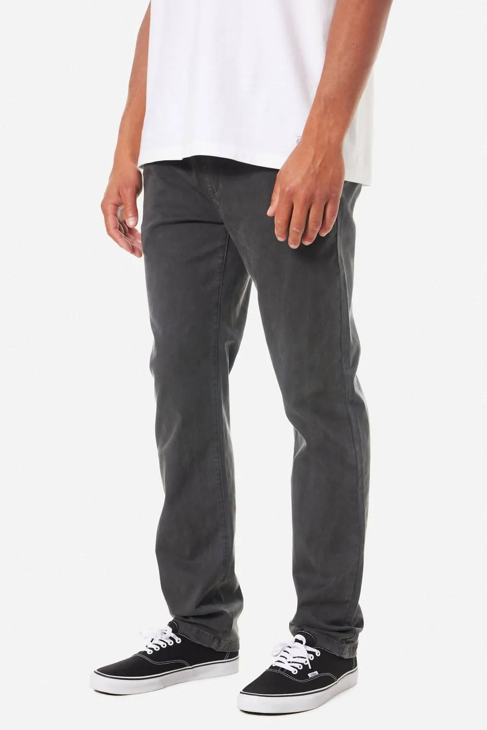 Pipeline Chino Pants In Black Wash
