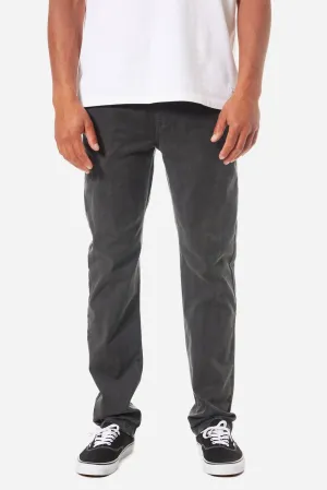 Pipeline Chino Pants In Black Wash