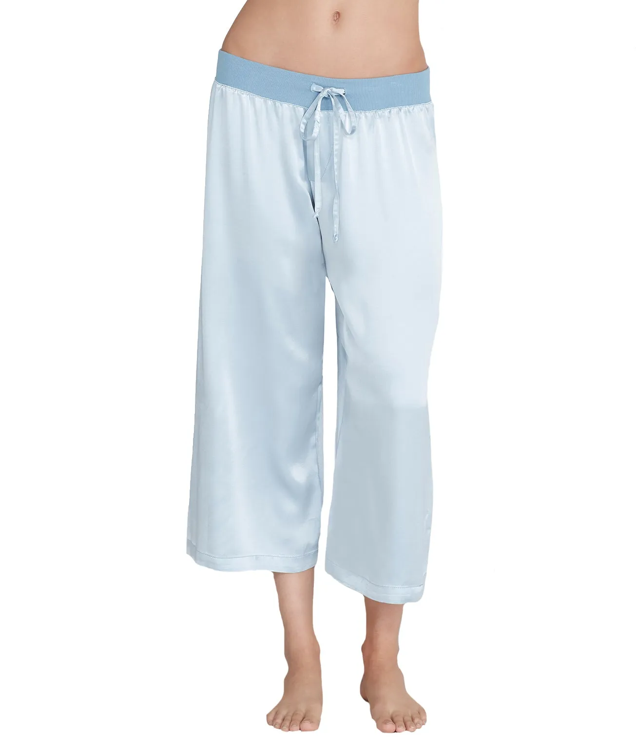 PJ Harlow Women's Jolie Satin Ankle Pants