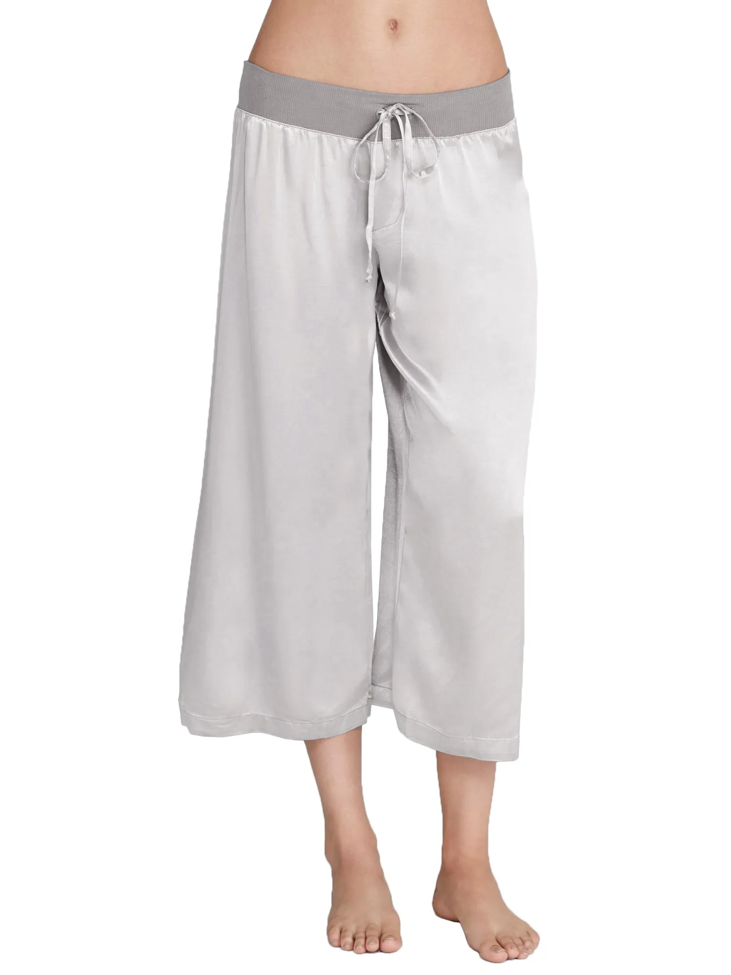 PJ Harlow Women's Jolie Satin Ankle Pants