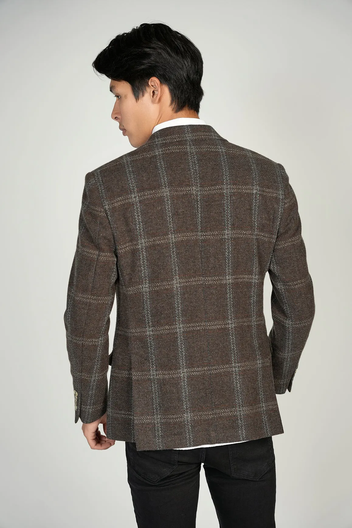 Plaid Wool Sportcoat