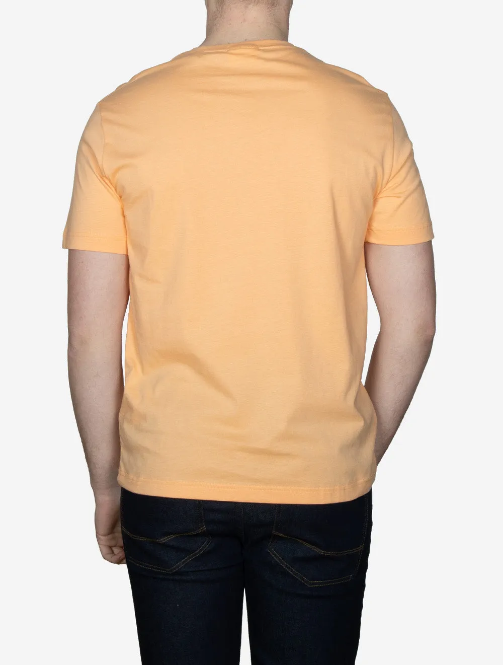 Regular Fit Shield Short Sleeve T-Shirt Peachy Orange