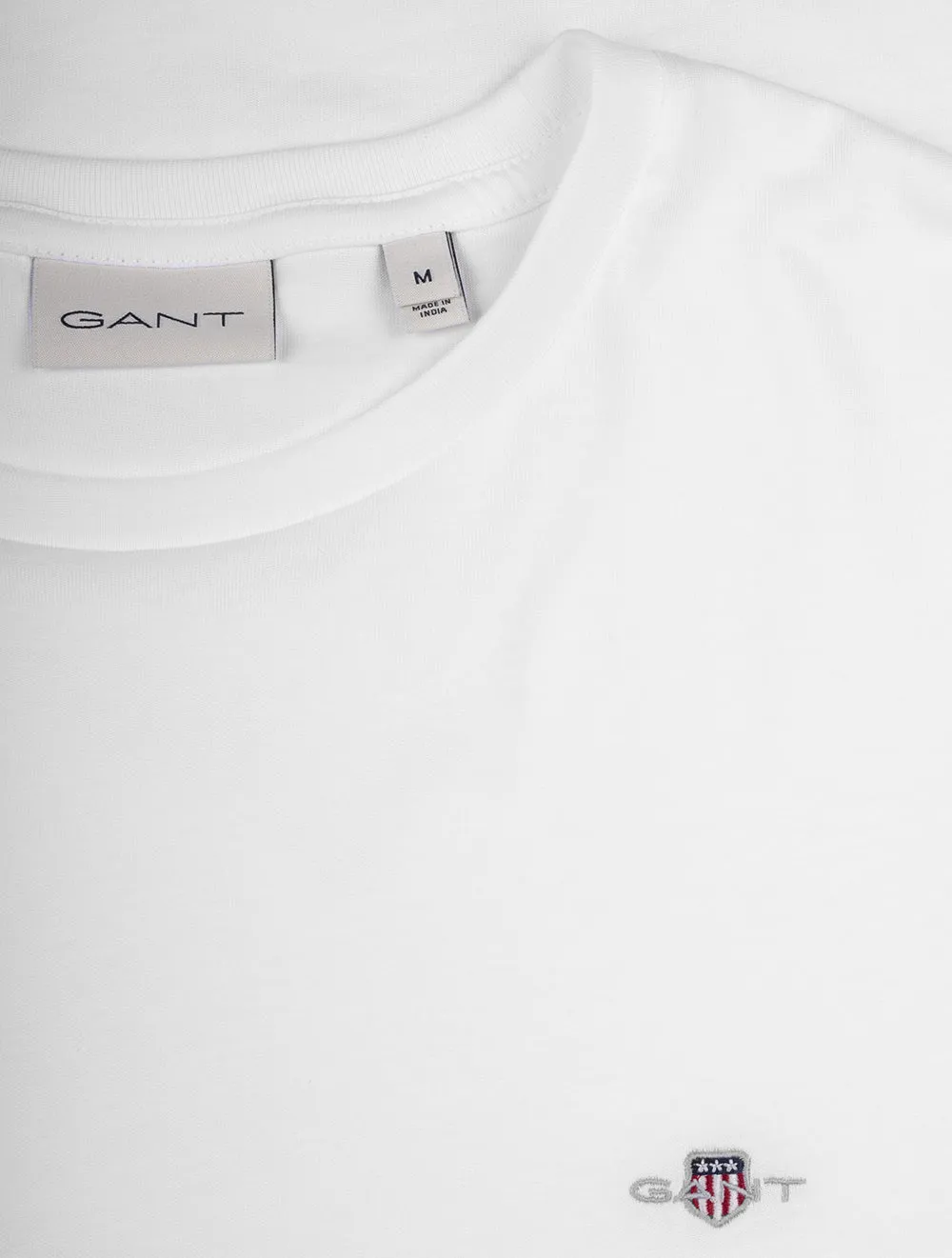 Regular Fit Shield Short Sleeve T-Shirt White