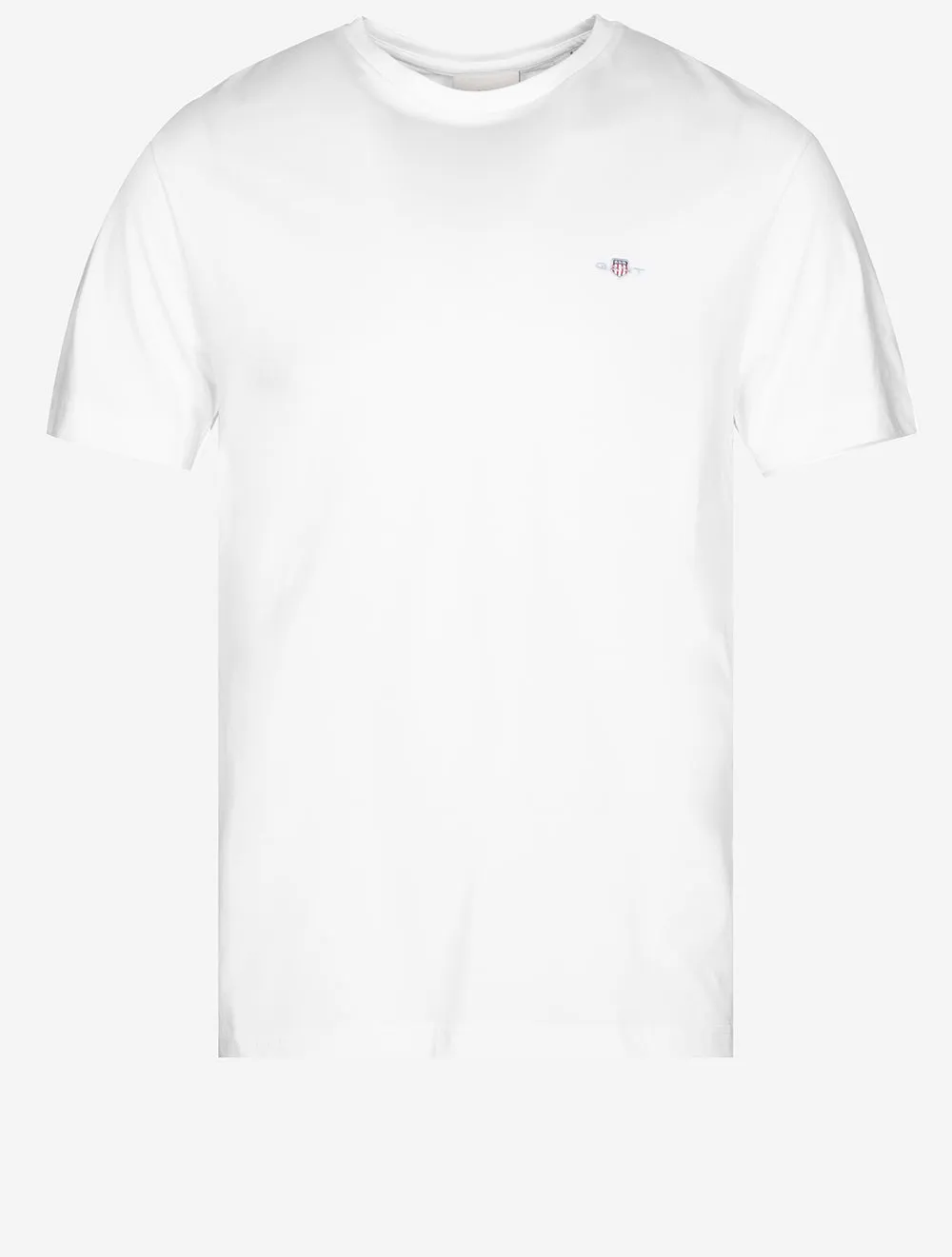 Regular Fit Shield Short Sleeve T-Shirt White