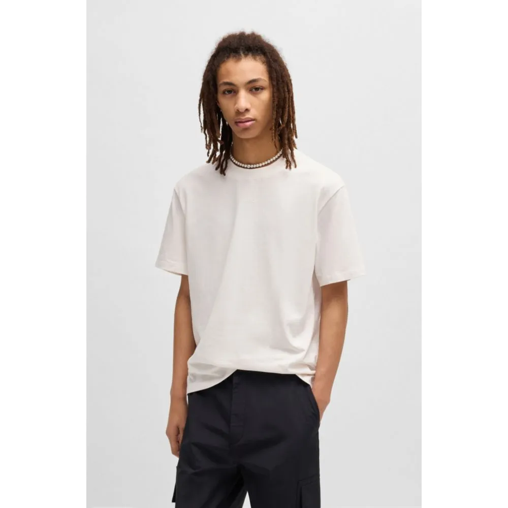 Relaxed-fit T-shirt in cotton with logo print