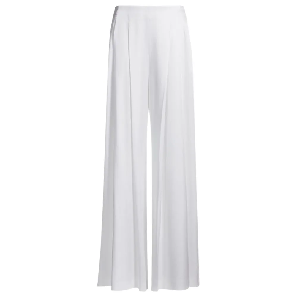 Relaxed-fit trousers with front pleats