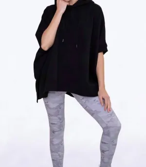 Sarah Oversized Hoodie In Black