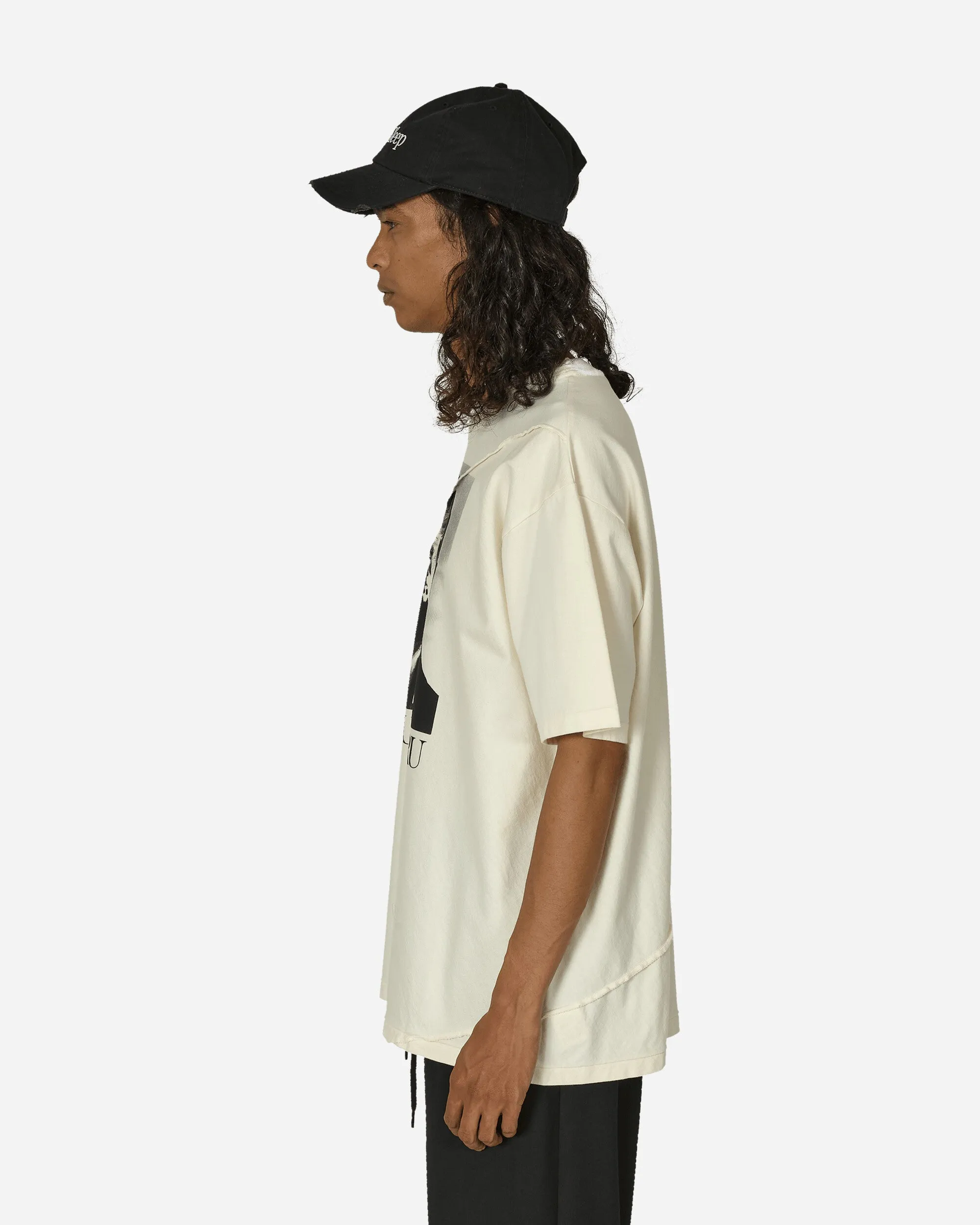 Spiral Switching T-Shirt Ivory