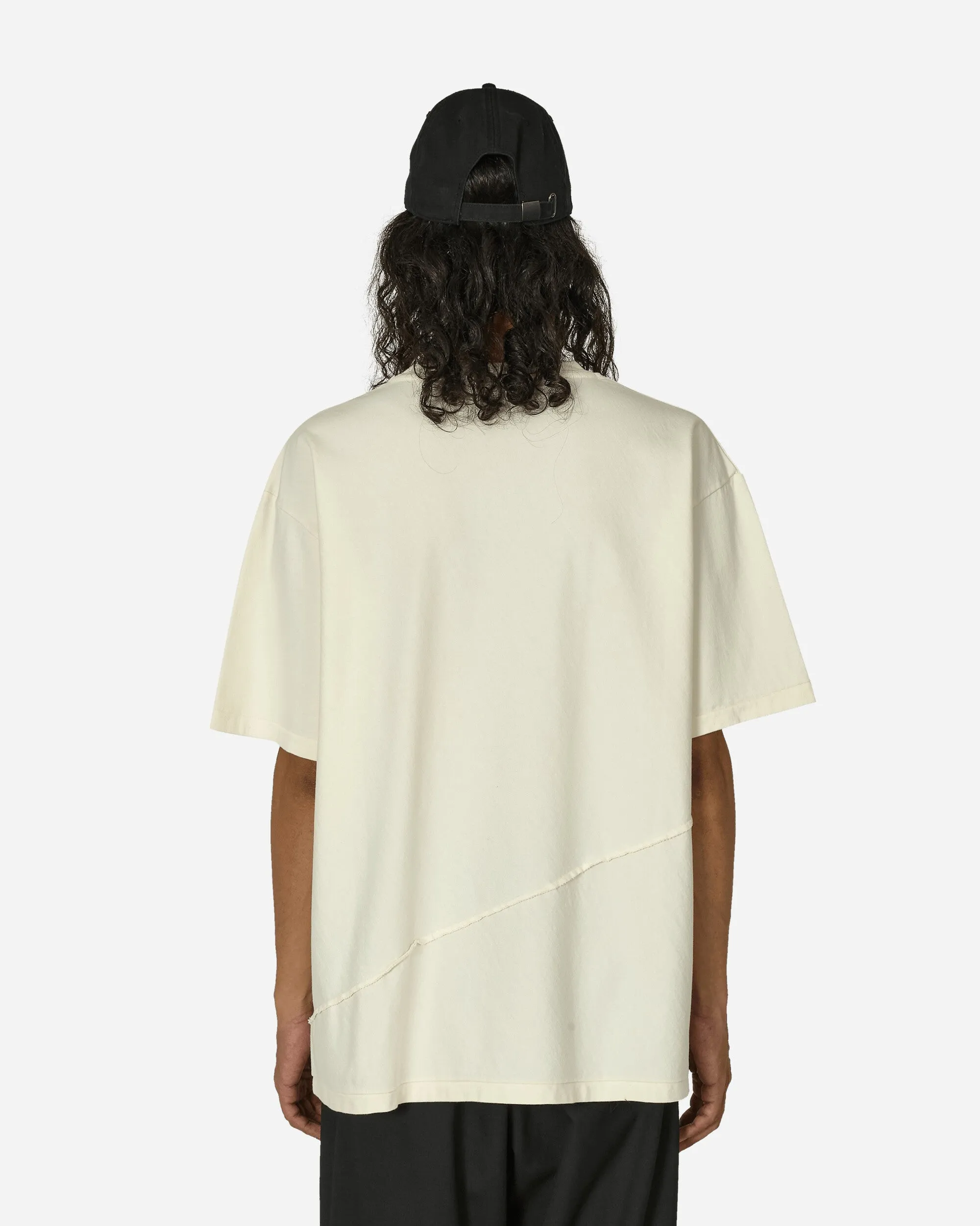 Spiral Switching T-Shirt Ivory