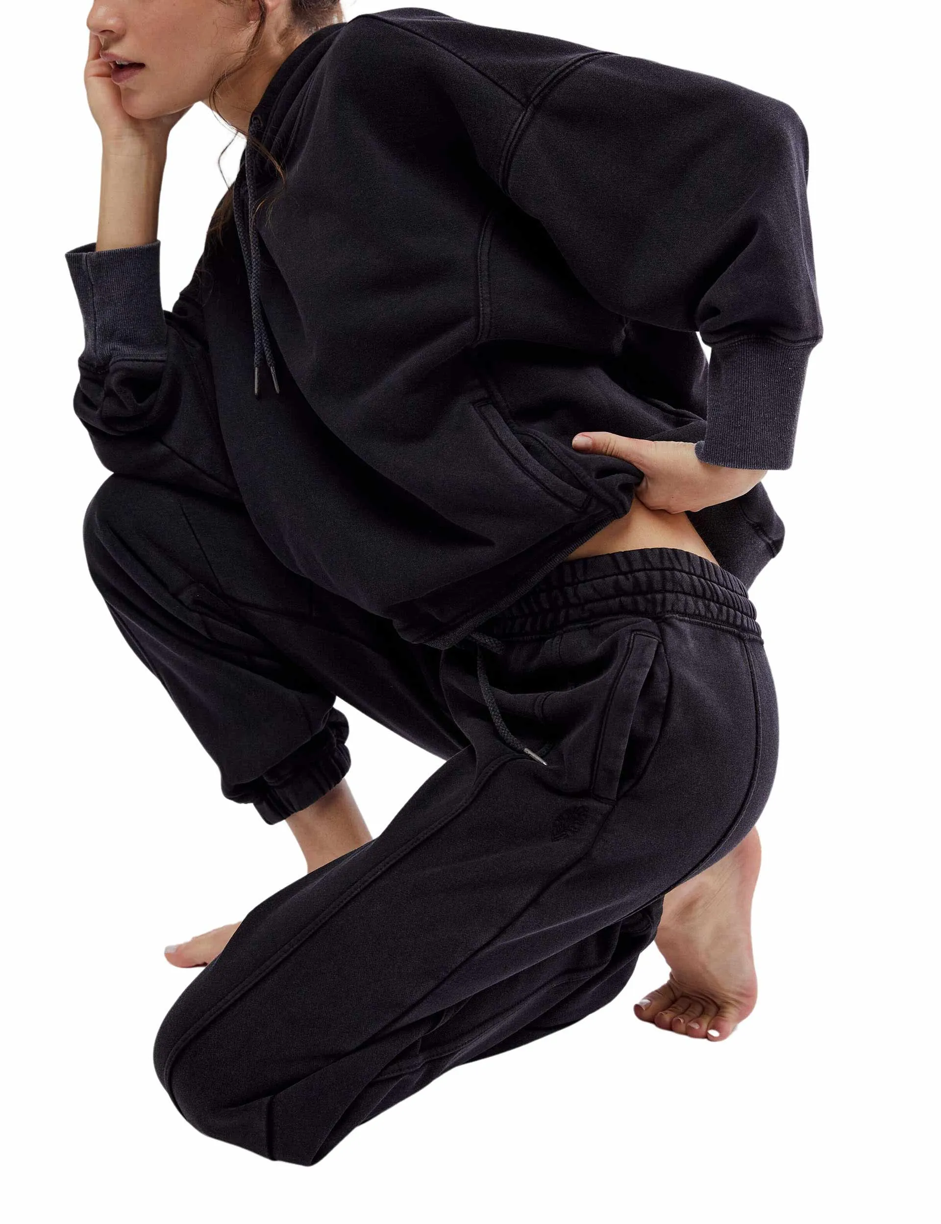 Sprint To The Finish Pants - Black