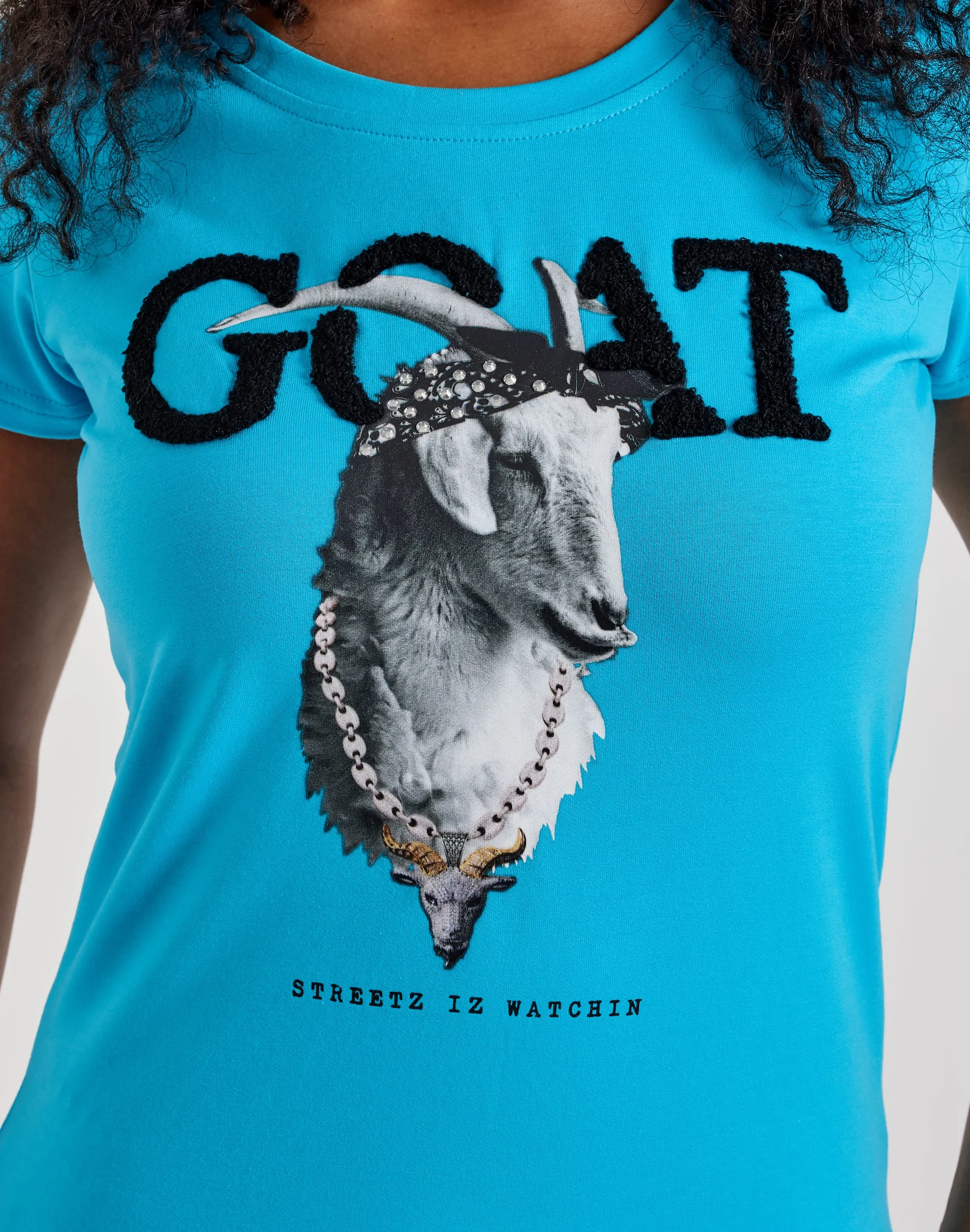 Streetz Iz Watchin Goat Tee