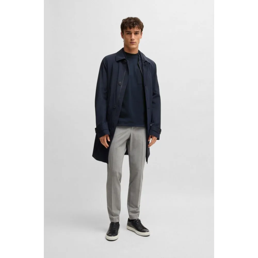 T-shirt with tonal trims