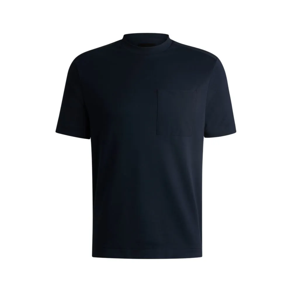 T-shirt with tonal trims